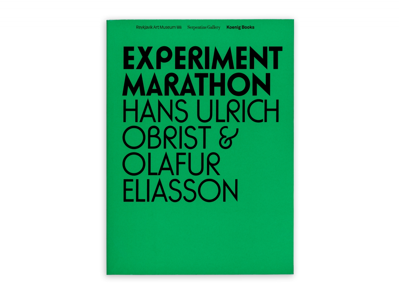 Hans Ulrich Obrist's & Olafur Ellisan Experiment Marathon Book