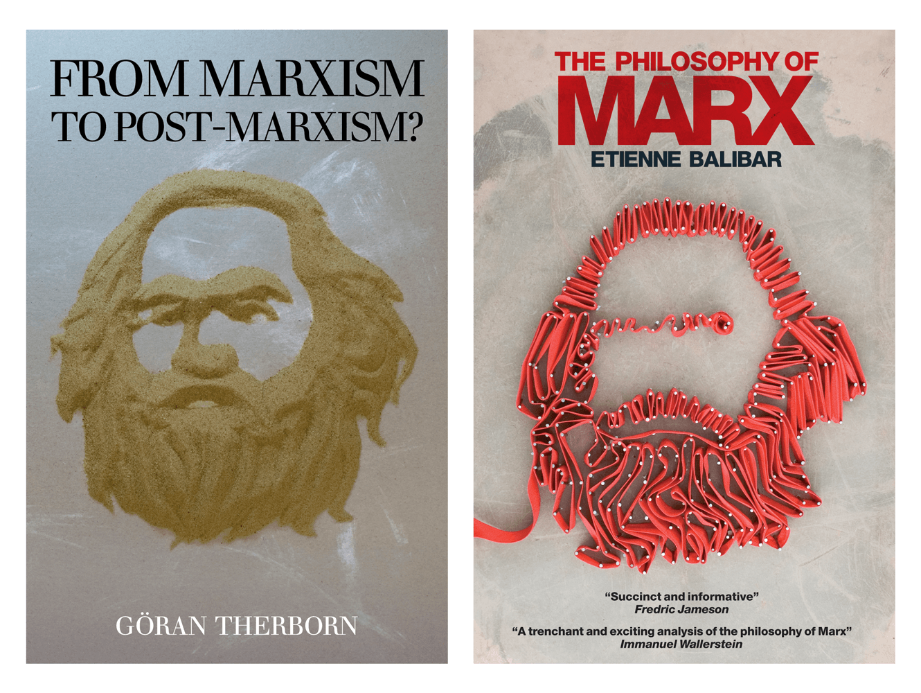 Book Cover Designs For Marxism To Post Marxism And The Philosophy Of Marx Book By Verso Books. Designed By &&& Creative