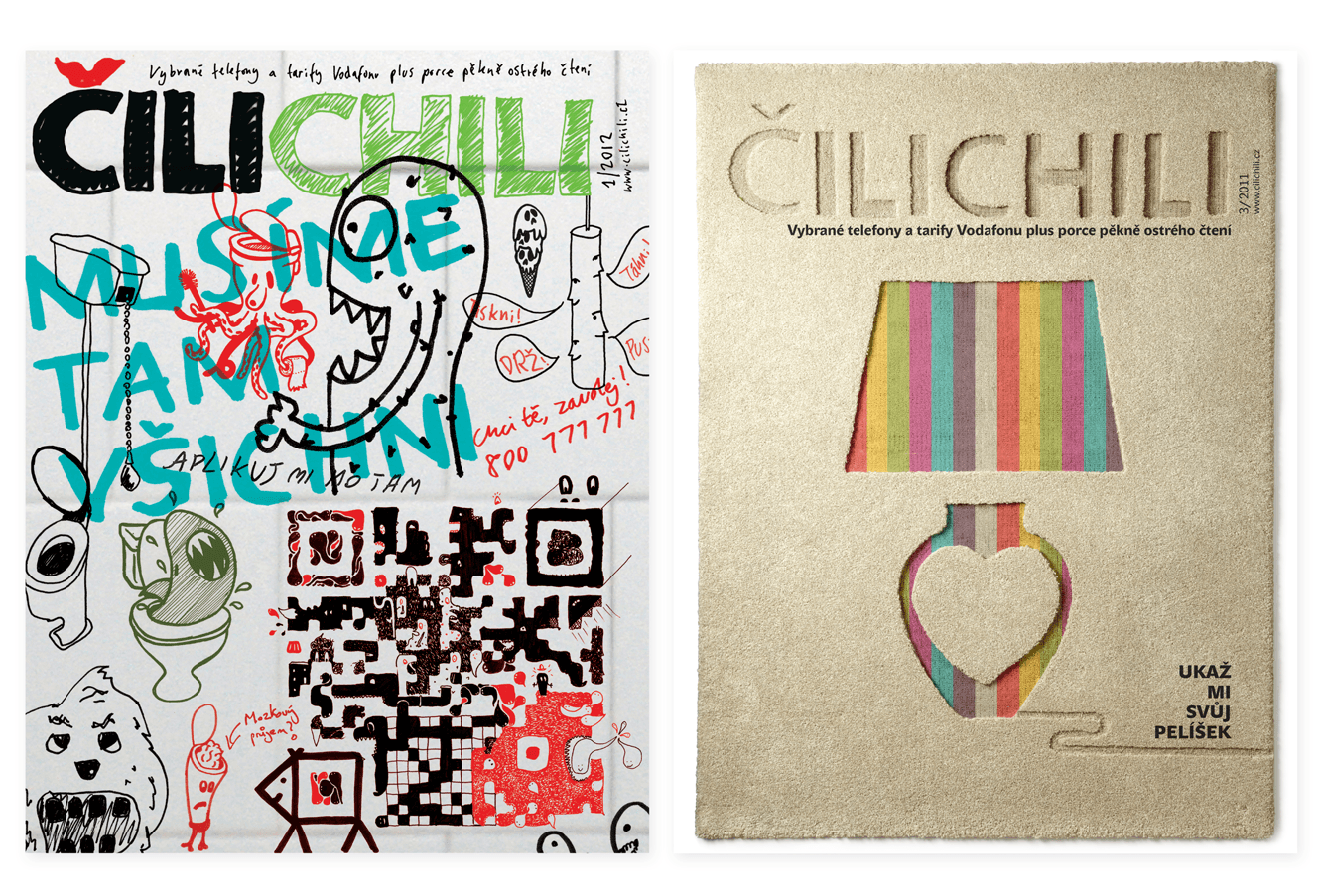 Cilichili Magazine Cover Designs By &&& Creative: Toilet Issue And Interiors Issue