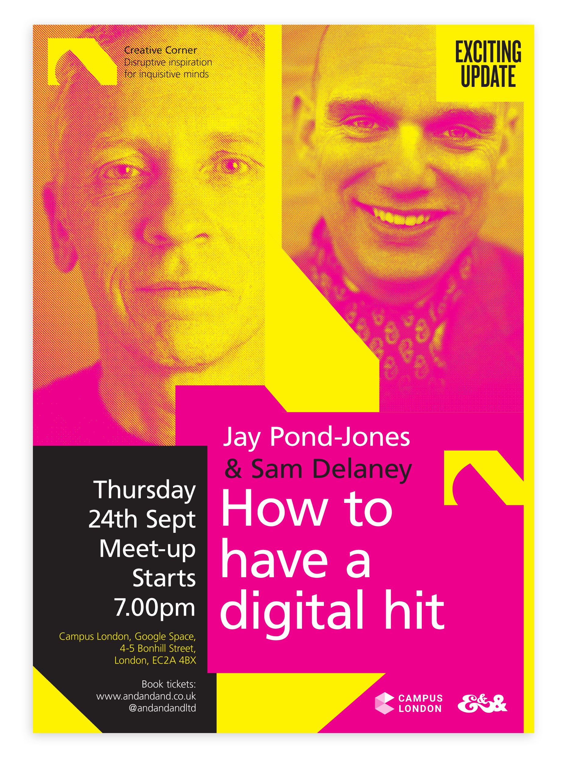 How To Have A Digital Hit, Poster By &&& Creative
